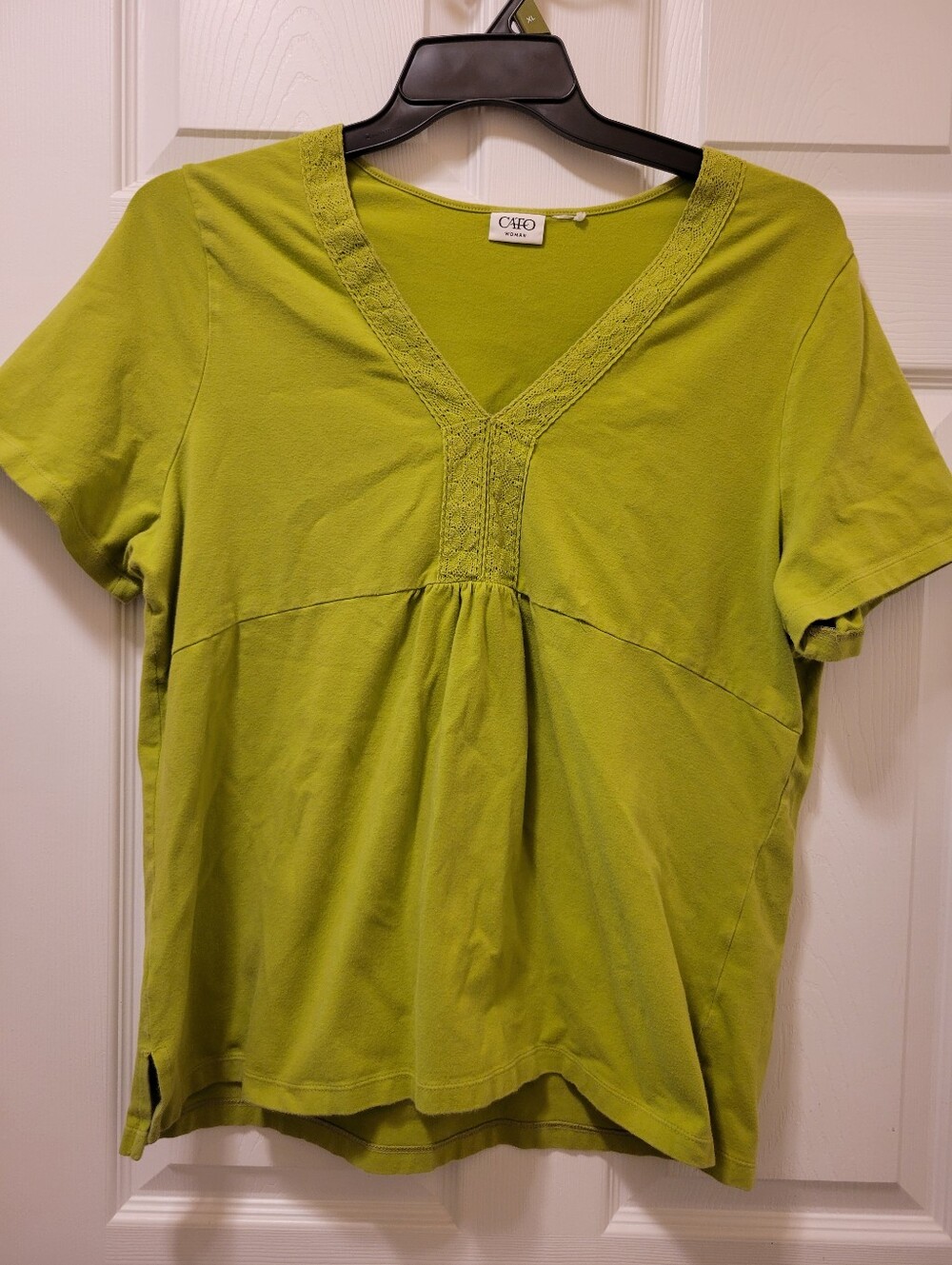Womens Lime Green Blouse